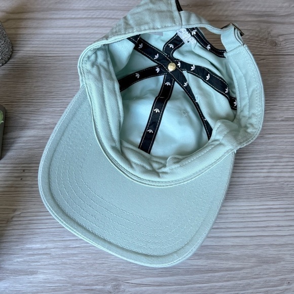 ADIDAS cotton adjustable mint green hat OS - Picture 8 of 8